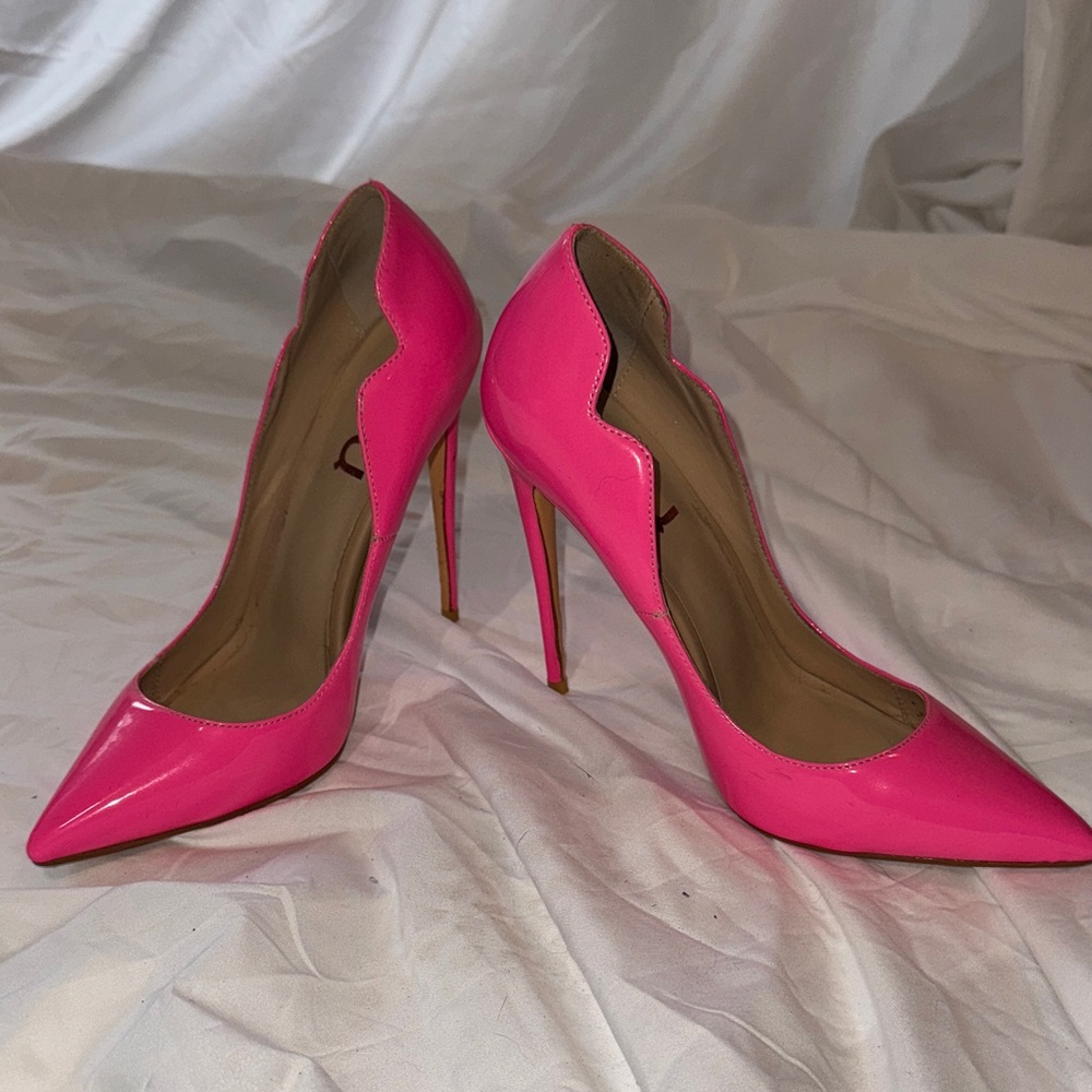 Pink Stiletto Heels
